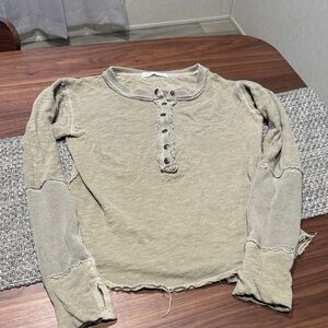 Free people Henley tee